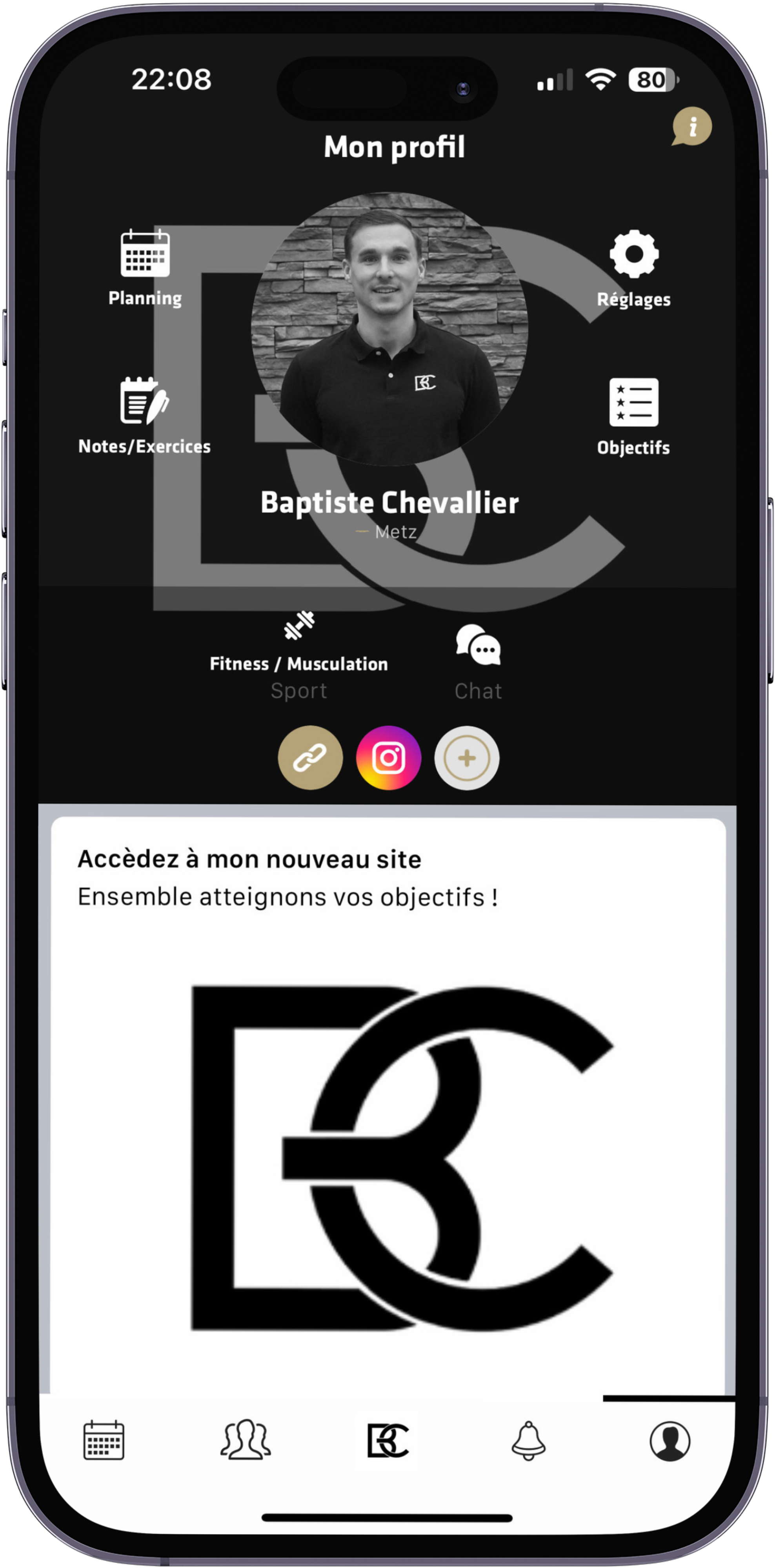 appli bchevallier coach